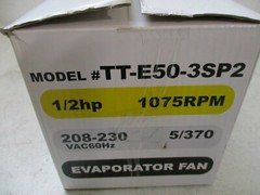 NEW TopTech Replacement 48 Frame Blower Motor 1/2 Hp TT-E50-3SP2 By Packard
