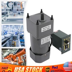 90W Gear Motor w/ Speed Controller Reduction Ratio: 1:20 Electric Single-phase