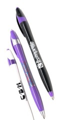 30ct Mixed Lot Misprint Click Pens JAVALINA Hub Pen PURPLE MIX Violet Lavender