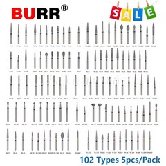 100 Types Dental FG Diamond Burs For High Speed Handpiece Friction Grip CE