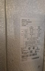 SCHNEIDER ELECTRIC ATV71HD22N4 ALTIVAR 71 22kW 30HP 380/480Vac VFD