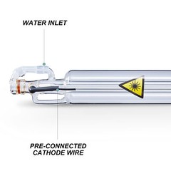 OMTech 40W Laser Tube for K40 Laser Engraver Cutting Engraving Cutting Machine