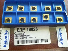 Valenite Spgt3252pm255c Spgt3252pm2 Vp5515 Carbide Turning Inserts, Qty 10