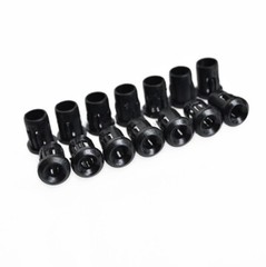 100pcs LED 3mm/5mm plastic lamp holder F3/F5 lamp sleeve isolation lampshade