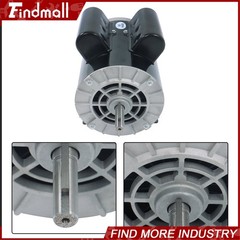Findmall Electric Motor 3HP SPL 3450RPM 56 Frame 1Phase 115-230Volt