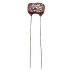 5pcs SAHA 390pF 500V 2% Radial Dipped Silver Mica Capacitors (391)