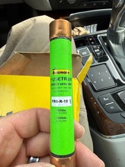 Bussmann FRS-R-10 Fusetron Class RK5 Fuses 10A 600V – New