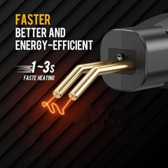 220W Fast Heating Plastic Welder Kit with Staples – Precision Repairs Made Easy