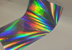 Oilslick / Rainbow Holographic Vinyl 24″ x 30 Ft, Metallic Shimmer, Made in USA