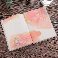 SIIXU Colorful Blank Notebook, Unruled Personal Diary Journals to Write in for W