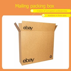 200pcs pack 8″ x 8″ x 8″ Shipping Packing corrugated cardboard boxes color logo