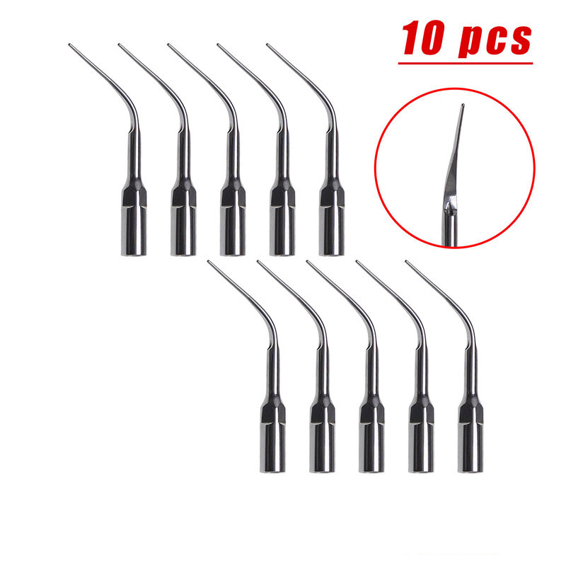 10x Dental Ultrasonic Scaler Perio Scaling Tip P3 Fit EMS/WOODPECKER Handpiece