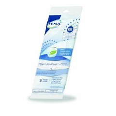 Personal Wipe TENA UltraFlush Soft Pack Aloe / Vitamin E / Chamomile Scented 5 C