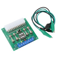 20Pin 24Pin ATX Benchtop Board Computer PC Power Supply Breakout Adapter Module