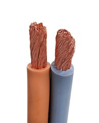 4ga Pair of Extreme Flex Battery Power Wire 4 Gauge Cable 100%OFC Crimped Ring