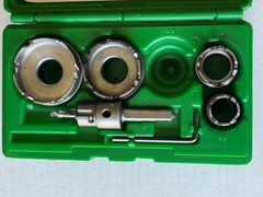 2 Sets Carbide Hole Cutters (Greenlee 660 & Ideal 36-311 Sets – Both Partial)