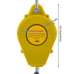 Fall Protection Self-retracting Lifeline Lanyard 32 Feet With Locking Snap Hook
