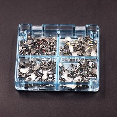 1 Box Dental Orthodontic Buccal Tube Single Bondable Non-Conv 2nd Molar Roth 022