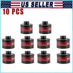 40mm Gas Mask Filters – Full Face Respirator Mask Cartridge for Organic Vapor