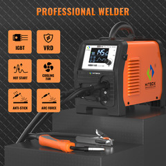 HITBOX MIG Welder 110V 220V MMA Lift TIG Support Spool Gun Welding Machine 4 in1
