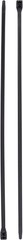 Secure 4 Inch Nylon Cable Ties, UV Resistant, 18 lb, 100 Pack for Organizing