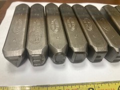 CH Hanson Individual HD 1/2″ Steel Stamp, See Specifics For Availability