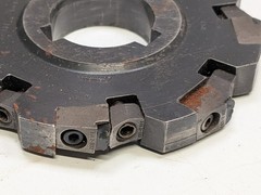 SANDVIK 4″ STAGGERED INDEXABLE SIDE MILLING CUTTER A-331.2-10013 C6M