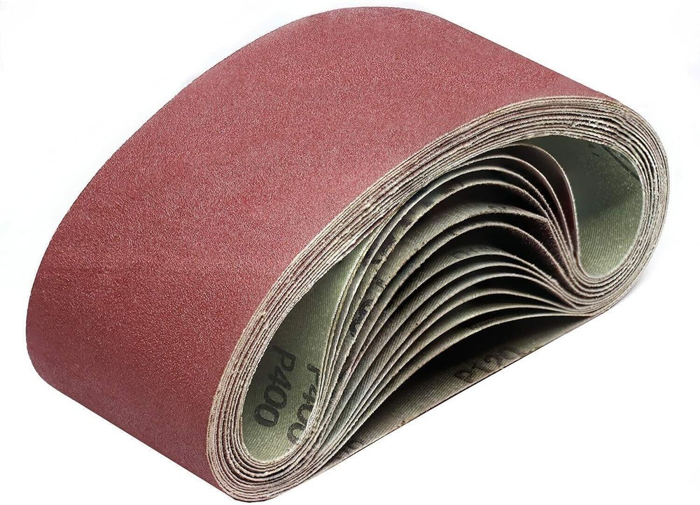 4 x 24″ Sanding Belt 60 80 150 Grit 30 PCS Aluminum Oxide Sandpaper Sanding belt