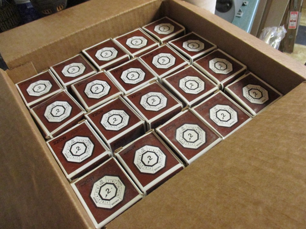 10,000 Ramset .22 Cal Power Level 2 (100 Boxes of 100) – 22CW Brown Tip