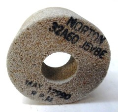 NORTON RECESSED GRINDING WHEEL, 32A60-J5VBE, MAX 12990 RPM, 2.5″ OAD