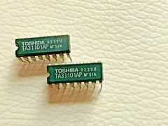 2 Pieces TA31101AP COMPANDER IC FOR CORDLESS TELEPHONE | FREE US Shipping