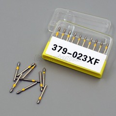 30 Burs Dental Diamond Burs FG 379/023XF EGG Shape Extra Fine Coarse Fine Yellow