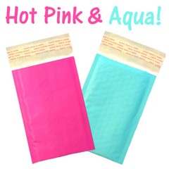 4×8″ CHOOSE! Pink,Teal, Gold, Poly Bubble Mailers, Padded Envelope Shipping NEW!