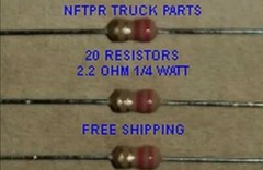 100pcs OEM QUALITY -2.2 OHM Resistors SRS Airbag BMW Mercedes Toyota Honda