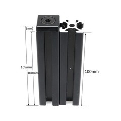 10Pcs 2020 Aluminum Extrusion T Slot End Cap Bracket 20 Series Extruded Hardw…