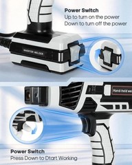 Saker Portable Electric Welding Machine,110V Portable Welder Handheld with IG