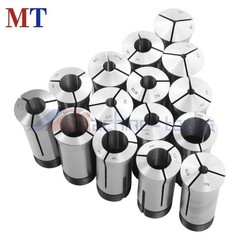 1/8-1 Inch 5C Fractional Collet Set 15 Pack with 5 Collet Blocks for Lathe