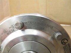 242035 Old-Stock; VanderGraaf TM113B25-434NB AC Motor 17″W 240VAC 154fpm