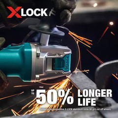 X-LOCK 5 in. x 0.045 in. x 7/8 in. 60-Grit General Purpose Thin Cut‑Off Wheel fo