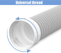 5.1″ Portable Air Conditioner Exhaust Hose Coupler, ABS Exhaust Hose Coupler …