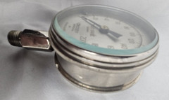 Pressure Gauge – Crosby Test Gauge, Boston USA – Lbs. per Sq Inch – 200 lb. max