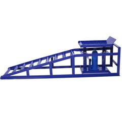 Auto Car Truck Service Ramps Lifts, Garage Car Lift Hydraulic Ramps Blue 5 Ton