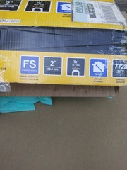 DeWalt DWCS1516 15.5 Gauge 2 IN Flooring Staples Partial Box Unsure Count
