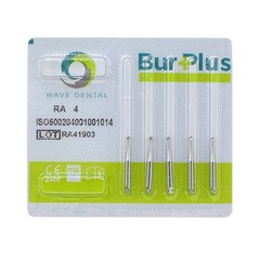 Wave Dental Carbide Burs Long Surgical Round Latch Bur RA 2 4 8 LAOS RA SURG 4