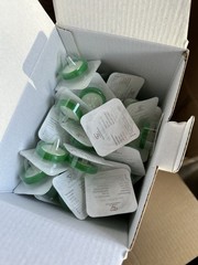 Semmerfeld 600 Pack PES Sterile Syringe Filter 0.22um Pore Size 22 Micron 4644F
