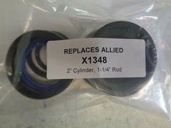 Replaces ALLIED Part number X1348 seal kit (2″ bore with 1-1/4″ Rod) (See text)