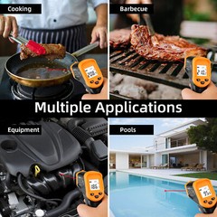 IR Infrared Laser Thermometer Temperature Gun Temp Measurement Meter Cooking US