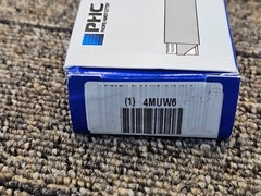 (QTY 24) Pacific Handy Cutter Inc 4MUW6 Box Cutter 4 1/2 in Overall Lg Aluminum