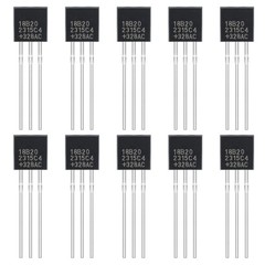 Ds18b20 Temperature Sensor Digital Thermometer 55c To 125c pack Of 10pcs