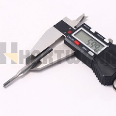 4mm End MIll PCD Diamond 2 Flute 6mm Shank D4X5X6X60X2F For copper and aluminum